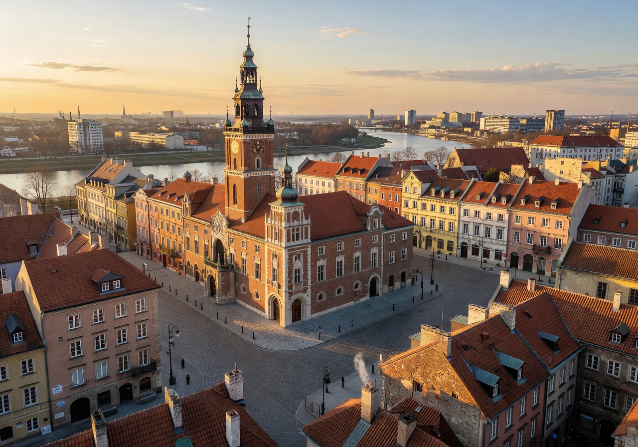 Poznan City View